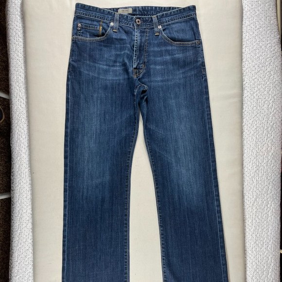 Adriano Goldschmied Men's Blue Jeans The Hero Relaxed Fit Size 31 x 34 - Picture 2 of 10